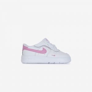 Air Force 1 Low Cf Mini Swoosh  Blanc/rose   - B&eacute;b&eacute; -