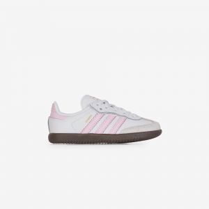 Samba Og Patent Cf  Blanc/rose   - Bébé -