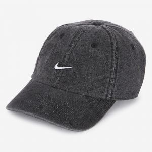 Casquette Denim Small Logo  Noir/blanc