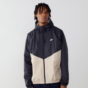 Jacket Windrunner Fz  Noir/ecru