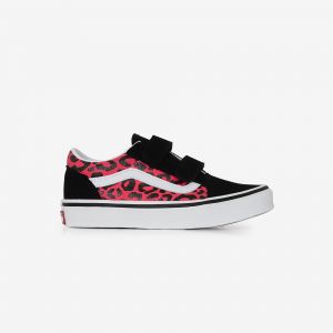 Old Skool Leopard V  Noir/rose   - B&eacute;b&eacute; -
