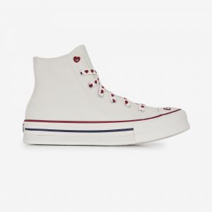 Chuck Taylor Eva Lift Hi Valentine  Blanc/rouge