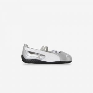 Speedcat Ballet  Argent/blanc   - B&eacute;b&eacute; -