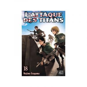 L'Attaque Des Titans Tome 18  - PIKA Manga  - 9782811625948