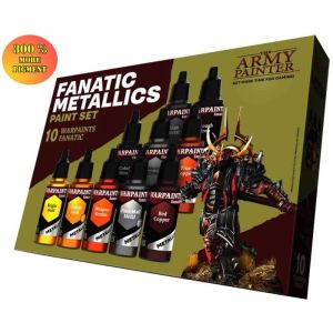 Peinture Warpaints Fanatic: Metallics Set  - The Army Painter Peinture à maquette acrylique  - CO-96943