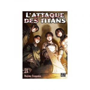 L'Attaque Des Titans Tome 21  - PIKA Manga  - 9782811633325