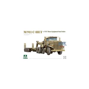 Maquette M911 C-HET w/M747 Heavy Equipment Semi-Trailer  - Takom Maquette militaire  - TAK5024