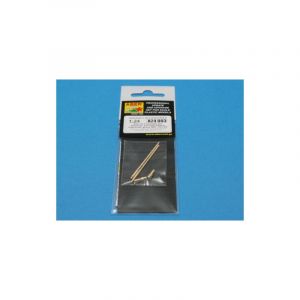 Accessoire Set of 2 barrels for German aircraft 20mm machine guns MG.151/20 ABRA24003  - Aber Kit de superd&eacute;tail pour avions