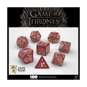 Game of Thrones pack dés Lannister (8)  - Q Workshop Dés  - QWS20252A