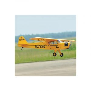 Avion RC Avion thermique radiocommand&eacute; PIPER CUB 1,95 ARTF  - Black Horse Avion rc thermique  - Z5804A