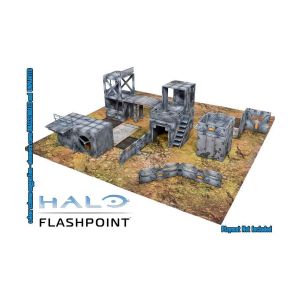 Jeu de plateau Halo: Flashpoint - Deluxe Buildable 3d Terrain Set  - MANTIC Jeu de plateau et accessoires  - CO-103731