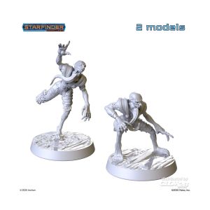 Figurine STARFINDER Void Zombies (2 pack)  - Archon Studio Figurines pour jeu de figurines  - 1414679774