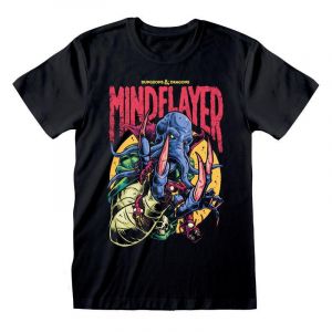 DONJONS & DRAGONS - Mindflayer - T-Shirt Unisex   - BEM'S T-shirts  - BM-220960