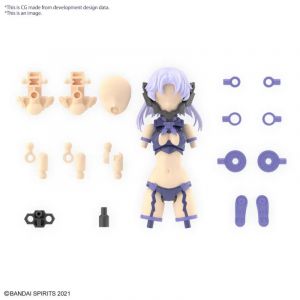 30ms Option Parts Set 11 Fang Costume Color A  - Bandai Maquette Manga / Pop culture  - CO-95116