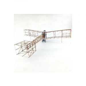 Maquette d’avion en bois Santos Dumont 14 bis 1:16  1/16  - Model Airways Maquette d'avion  - S029MA1021