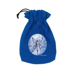 Anne Stokes sac à cubes Snow Fairy  - Q Workshop Dés  - QWSBAST207