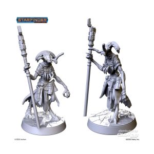 Figurine STARFINDER Keskodai the Mystic  - Archon Studio Figurines pour jeu de figurines  - 1414679798