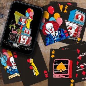ÇA - Cartes à Jouer dans une Boite en Métal  - Paladone Products Cartes à jouer  - BM-238670