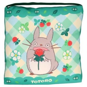 Peluche Mon voisin Totoro coussin Totoro & Strawberries 30 x 30 x 5 cm  - Marushin Peluche  - MARU-72523