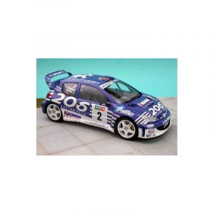 Décal PEUGEOT 206 WRC CONDROZ 2003 LOIX 1/43HB-DMN43DMN04  - Domino models Décalcomanies pour maquettes et miniatures automobiles