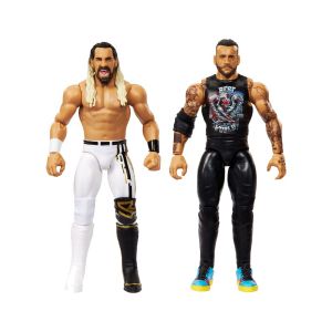 WWE Main Event Showdown figurines CM Punk vs Seth "Freakin" Rollins 2-Pack 15 cm  - Mattel Figurine  - MATTJGD64