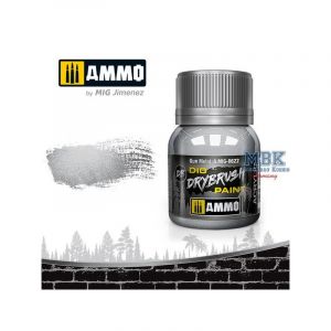 Peinture DIO DRYBRUSH Pistolet Métal  - Ammo by Mig Peinture à maquette acrylique  - AMIG0622