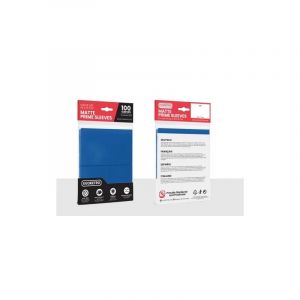 EVORETRO -Pochettes cartes mates F. stand. 66x91mm Bleu Petro 100-Pack  - BEM'S Cartes à jouer  - BM-231222