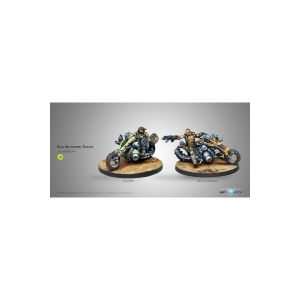 Figurine Infinity - Kum Motorized Troops  - CORVUS BELLI Figurines pour jeu de figurines  - LD--0467