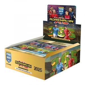 FIFA 365 Adrenalyn XL 2025 cartes à collectionner avec présentoir Fat Packs (10)  - Panini Carte à collectionner  - PN61220