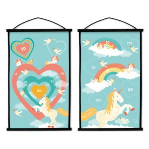 Jeux De Fl&eacute;chettes Start To Dart - Cible Licorne Multicolor