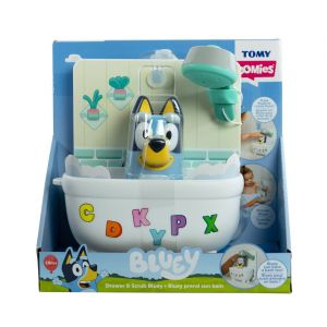 Jouet De Bain Interactif, Eau Et Bulles Bluey Prend Son Bain Multicolore