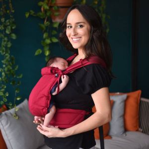 Porte-b&eacute;b&eacute; Tiny - Sangria Rouge