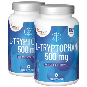 Essentials L-Tryptophane hautement dosé - Végétalien, 360 gélules