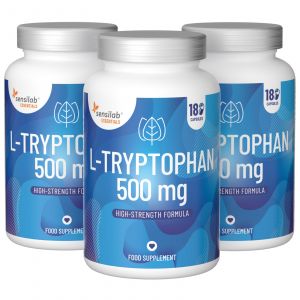 Essentials L-Tryptophane hautement dosé - Végétalien, 540 gélules