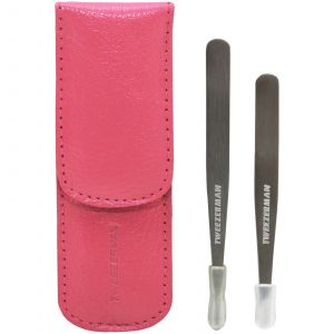 Tweezerman - Brows Petite Tweeze Set - Pink  for Women