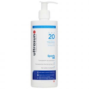 Ultrasun - Sports Formula  Transparent Sun Protection SPF20 400ml  for Men and Women