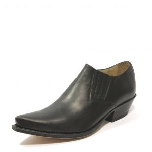 boots cuir cuervo pull oil negro Sendra