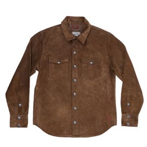 Surchemise cuir peau marron Daytona 73