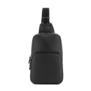 Sac à dos monobretelle transformable noir Hexagona