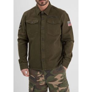 Chemise militaire homme olive Daytona