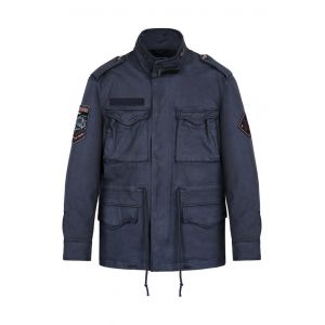 Parka tissu homme navy Patrouille de France