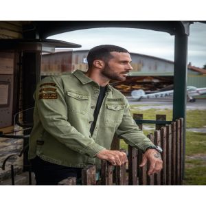 Chemise militaire homme sage stone Daytona