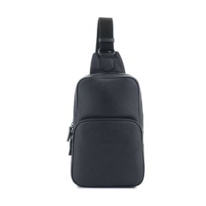 Sac à dos monobretelle transformable marine Hexagona