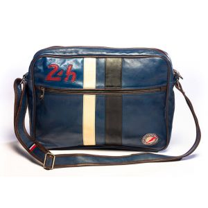 Sac bandoulière 24 h du mans bleu