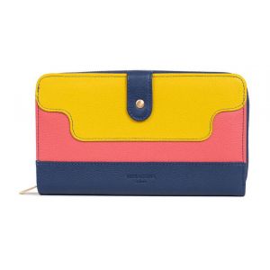 Compagnon voyage 1 volet vachette jaune Hexagona