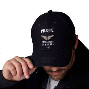 casquette tissu navy homme Patrouille de France