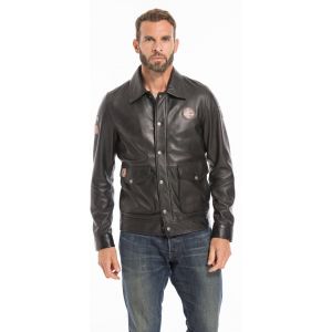 Blouson cuir homme 24 h du Mans Steve McQueen
