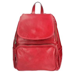 Sac à dos cuir femme rouge Cuirs Guignard