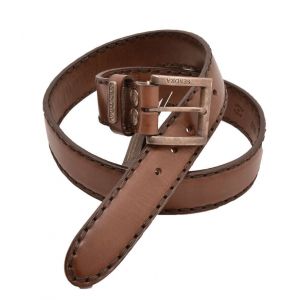 Ceinture cuir vachette marron Sendra