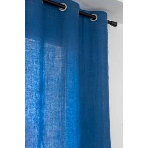 Collection Rideaux en lin lav&eacute; Zeff Vivaraise - 4 coloris naturelles, Touareg / 140x280 cm